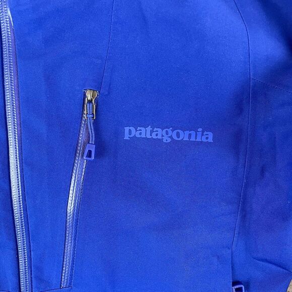 Patagonia Triolet G. Tex Jacket Women XXS Cobalt Blue DWR Full Zip NWT $449 - Picture 4 of 16
